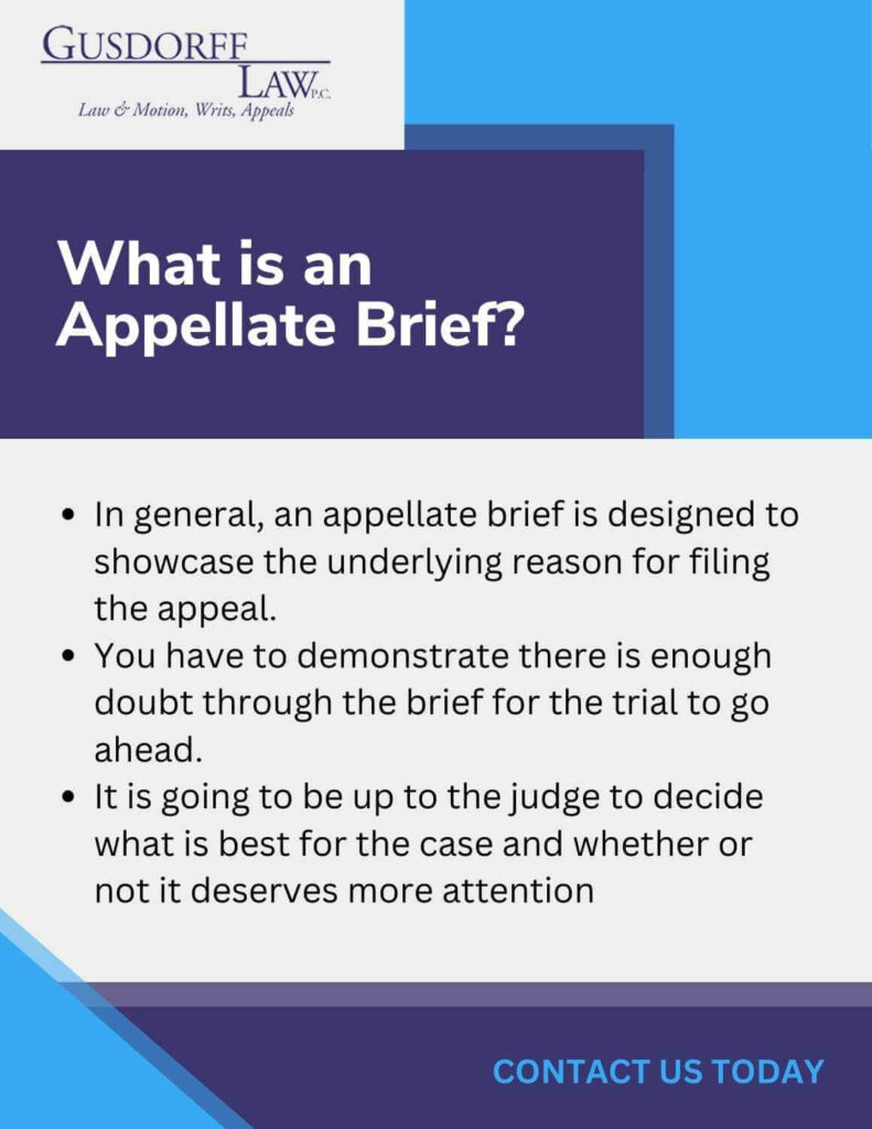 appellate brief infographic