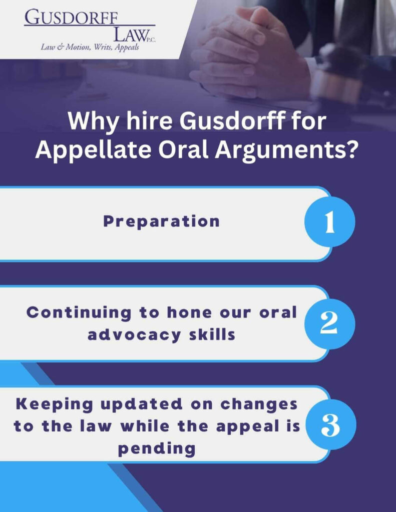 oral arguments infographic