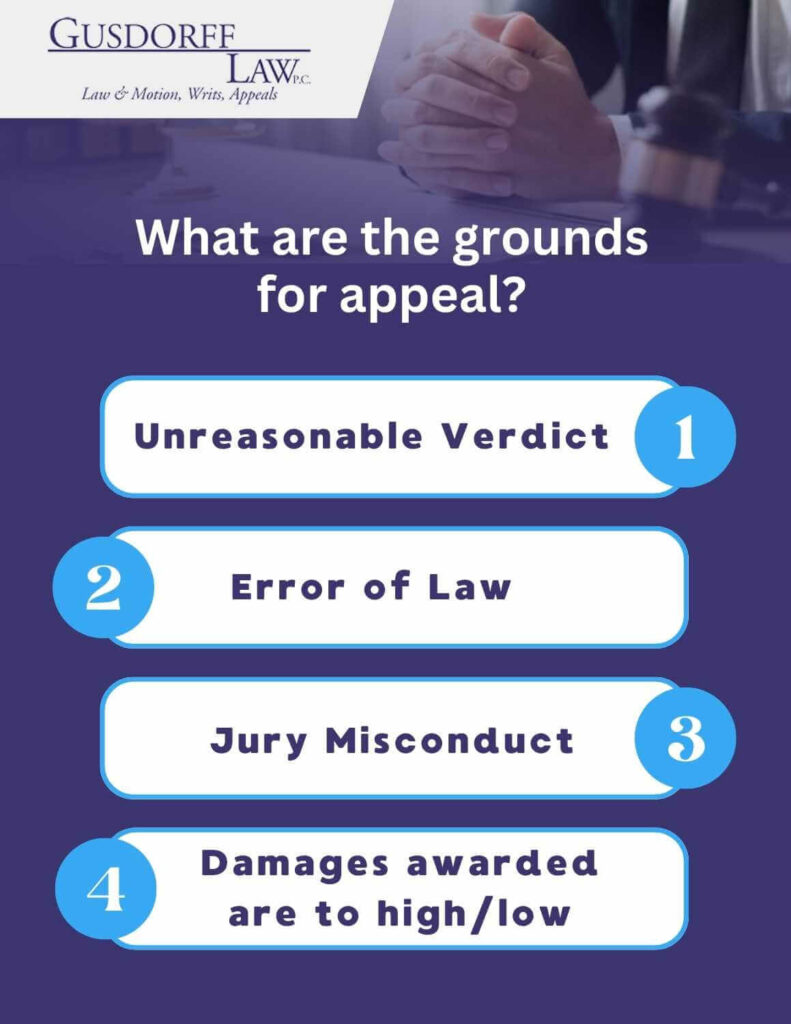 what are the grounds of appeal infographic