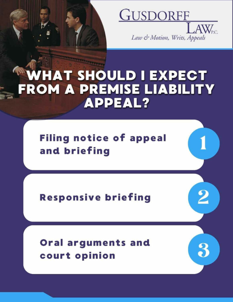 premise liability appeal infographic