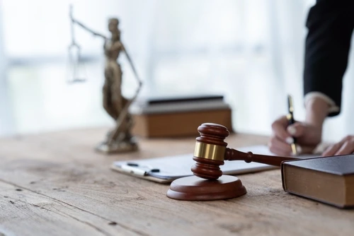 Lawyer preparing an appellate brief for California courts